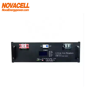 Paket Baterai LIfepo4 BARU 5.12KWH 7.68KWH 10.24KWH Paket Baterai Rak Ion Litium Sistem Baterai Tenaga Surya untuk Panel Surya - Product Image 5