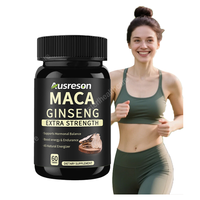 Ausreson OEM Comprimés de Maca et Ginseng Certifiés GMP – Boost d'Énergie et de Vitalité, Soutien Quotidien au Bien-être – Maca Ginseng
