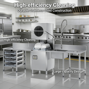 Sanitary Design Dishwashers Hood Type Dishwasher