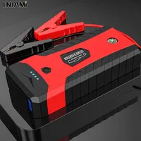LNJAMI OEM מיני רב פונקצית 12V Powerbank קפיצת Starter לרכב סוללה Jumpstarter פנס