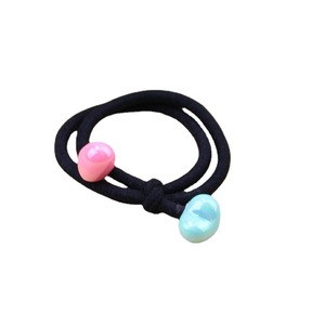 Coleteros de Pelo Coloridos de Alta Elasticidad, Colores Variados, Resina Plástica, Accesorio Casual para el Cabello - Product Image 5