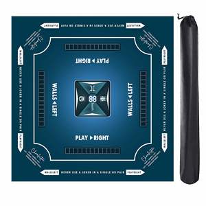 FX Cross-border Luxury Mahjong Natural Rubber Automatic Modern Casino Standard Simple Oversized Thickened <b>Table</b> <b>Mat</b> Mute - Product Image 4