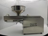 Presse à huile domestique en acier inoxydable/5-6 kg/h machine à huile/presse à huile à petits écrous