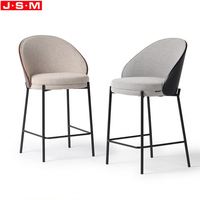 Chaise haute de cuisine moderne, hauteur 65 cm, tabouret de bar en métal, mobilier, chaise haute de comptoir pour restaurant et maison
