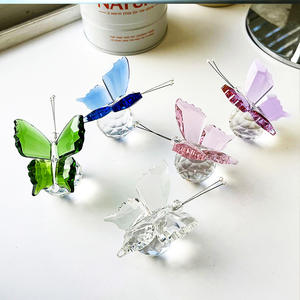 بيع بالجملة زخرفة فراشة كريستال ملونة أخرى هدية الزفاف - Product Image 6