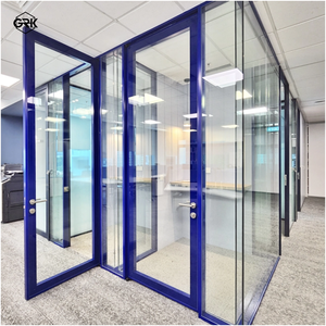 Cloison de bureau acoustique moderne en aluminium avec absorption sonore hautement efficace, construction durable pour les immeubles de bureaux - Product Image 6