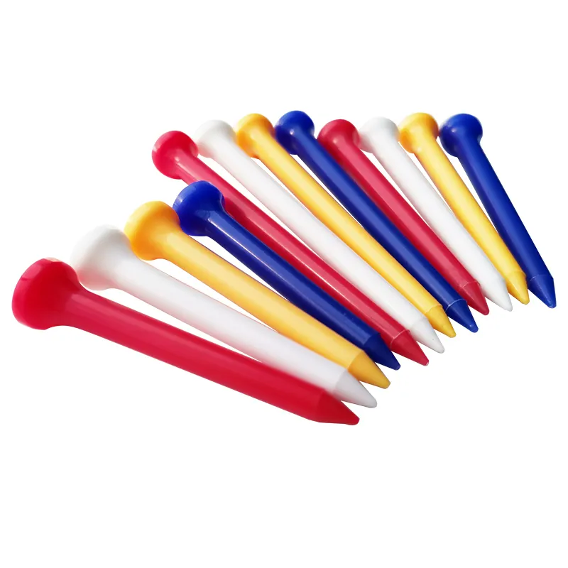 Kleur Plastic Golf Tee 54Mm/70Mm/83M Golf Accessoire Golf Tees