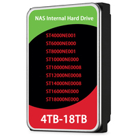 ST12000VN0008 Iron WolfPro 12TB NAS Hard Disk Internal HDD 3.5in SATA3.0 7200RPM 10tb Hard Drive untuk Server Baru ST12000NE0008