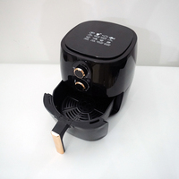 Friteuse à air électrique domestique à panier unique en acier inoxydable antiadhésive, four économe en énergie pour grillades, fritures et cuisson manuelle