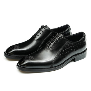 Mocasines de Hombre de Alta Calidad, Cuero Genuino, para Oficina y Trabajo, Otoño, Aumentan la Estatura, Antideslizantes, Zapatos de Moda para Exteriores - Product Image 3