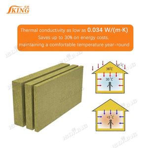 Paneles Aislantes de <span class=keywords><strong>Lana</strong></span> de Estilo Industrial ISOKING, Material de <span class=keywords><strong>Lana</strong></span> de Roca en Forma de Lámina - Product Image 4