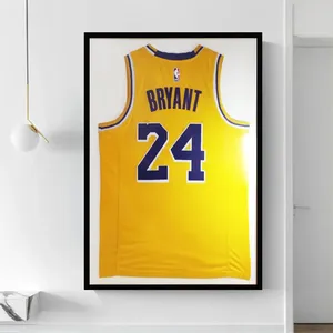 Commercio all'ingrosso personalizzato 16x20 pollici scatola nera regali t maglia da calcio cornice jersey vetrina da parete 3D art shadow Box <span class=keywords><strong>Frame</strong></span> - Product Image 4