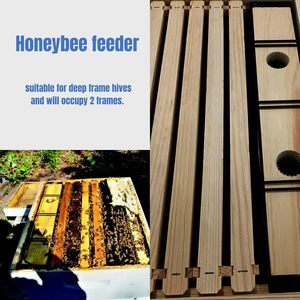 Alimentador Profesional de Plástico para Colmenas de Abejas de 10 Cuadros, Antiahogo, Herramientas para Apicultura y Ganadería - Product Image 6