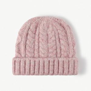 High Quality Custom 100% Wool Gray <b>Beanie</b> <b>Hats</b> in Bulk Soft Winter Warm Knitted <b>Hat</b> Thick Woman <b>Beanies</b> Vintage - Product Image 5