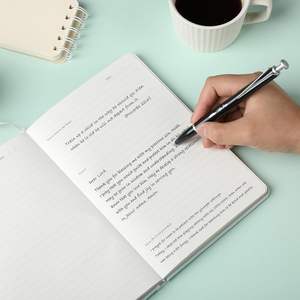 Cuaderno diario bíblico personalizado con indicaciones versículos y escrituras cuaderno <span class=keywords><strong>de</strong></span> diseño personalizado diario devocional guiado - Product Image 5