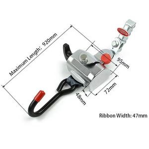WZAUTO 핫 세일 휠체어 타이 다운 안전 벨트 전체 키트 특수 4-PC 견인기-Pc 랩 벨트 내구성 폴리에스터로 만든 - Product Image 6