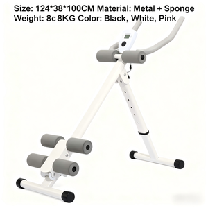 Opvouwbare Kerntraining Krachtoefening Plank Elasticolast Fitness Kern En Adominale Trainer Abs Stimulatie Machine - Product Image 6