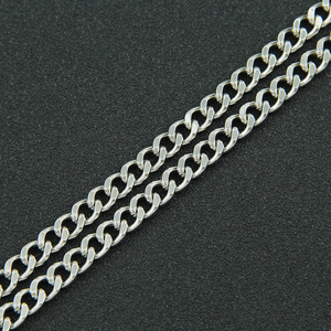 Cadena Cubana Personalizada de Estilo Simple, Accesorios de Cadena para el Cuello, Colgante de Cadena para Clavícula, Tanjing - Product Image 4