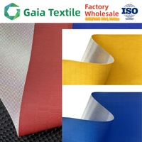 Tissu de tapis de gym antidérapant gaufré en PVC enduit, certifié CE, 650 GSM, Ripstop, directement de l'usine