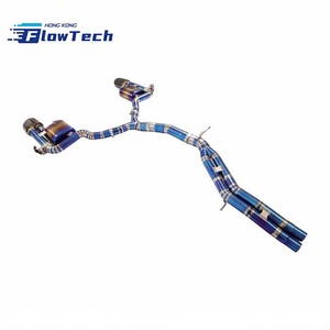 ระบบท่อไอเสียแบบ Catback วาล์วทรอนิกไทเทเนียมปรับแต่งได้สำหรับ Audi RS4 RS5 B9 B9.5 2.9T - Product Image 2