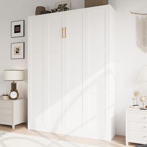 Precio al por mayor, cama Murphy de madera maciza multifunción, armario con Pared de tamaño personalizado para muebles para el hogar, almacenamiento que ahorra espacio - Product Image 4