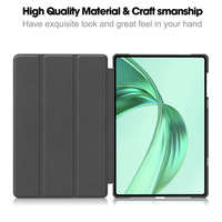 Casing penutup Flip pintar kulit PU Flip keras lipat tiga Untuk Honor Pad X8a/ X9 Pro 2025/ V9 /V8 Pro