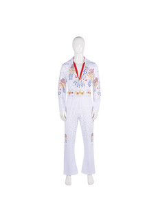 Conjunto de Disfraz PINCE para Hombre, para Adultos, Actuaciones en Escenario, Disfraz de Elvis, Inspirado en Películas y Televisión, Poliéster, Disponible - Product Image 3