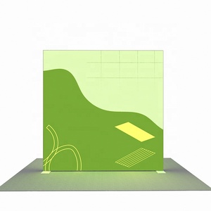 Di động triển lãm hiển thị <span class=keywords><strong>Backlit</strong></span> tùy chỉnh chiếu sáng căng thẳng vải Modular nhôm quảng cáo khuyến mãi LED hộp Đèn đứng - Product Image 2