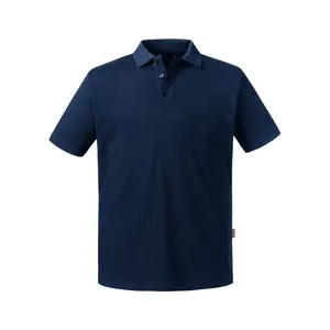 Polo pour homme, pur coton biologique, merchandising durable - Product Image 2