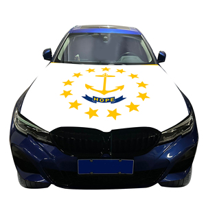 Funda para Capó de Coche con Bandera de Rhode Island 2026, Funda para Motor de Coche con Bandera, Venta al por Mayor, Personalizada, Resistente al Desgaste y Duradera - Product Image 6