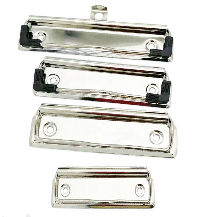 Produttore all'ingrosso forniture di rilegatura per ufficio 70mm nickle silver board clip a filo clip per appunti A4 A5 A3