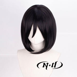 วิกผมคอสเพลย์ ND มิคาสะ แอคเคอร์แมน อนิเมะ Attack on Titan สีน้ำตาลอ่อน แบบมีเชือกผูก ความหนาแน่น 130% ทนความร้อน เหมาะสำหรับงานคอมมิคคอน คอสเพลย์ และงานปาร์ตี้ - Product Image 6