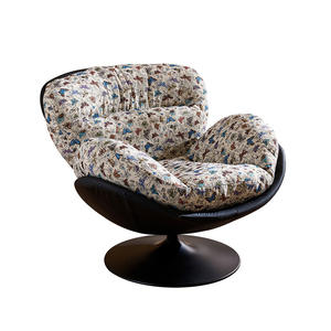 Fauteuil œuf pivotant moderne, fauteuil inclinable individuel pour salon, balcon, maison, siège de détente avec design personnalisable - Product Image 5