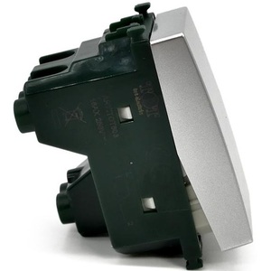 Interruptor Diverter Unipolar Gris de 16A 250V Compatible con Vimar Plana - Product Image 3
