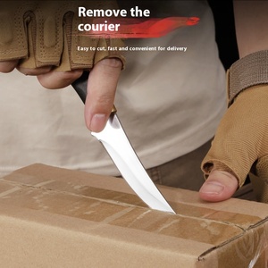 Cuchillo Doméstico de Acero Inoxidable Hummingbird D2 para Pelar Frutas y Carne, Herramienta de Cocina Multifuncional con Mango de Goma, Portátil - Product Image 2