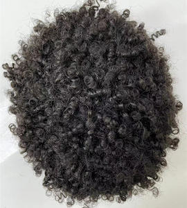 วิกผมลูกไม้โปร่งใสแบบ Afro Curly ขนาด 10 มม. ทรงลอนเกลียวแบบ Ocean Spiral ทำจากผมแท้ของชาวอินเดีย สำหรับผู้หญิง ขายส่ง วิกผมแบบ Twist Curl ท็อปเปอร์ ทูพี - Product Image 3