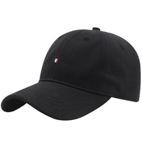 Casquette de baseball unisexe HOULIN, vente directe usine, en sergé PVC, 6 panneaux, couleurs assorties, tendance, broderie, taille 48-50cm