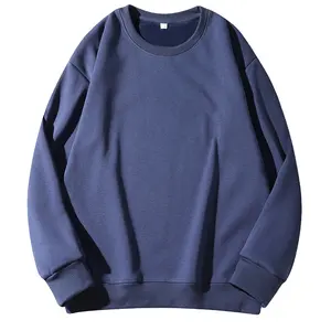Wholesale Fashion Men's Sweatshirt Without Hood Round Neck Casual Customised Printing Sweatshirts Street-Wear Autumn Winter Men