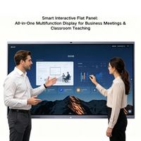 Pizarra Interactiva Inteligente con Pantalla de 75 Pulgadas, 4K UHD, 20 Puntos Táctiles, Android 14, OPS, para Interiores, Negocios, Educación, Centros Comerciales, Gráficos, OEM, ODM