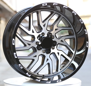 Rines Todoterreno de Aluminio 10J/12J/14J Acabado Brillante 5x5.5/6x5.5  ET -25/-44 para Nissan Sierra Silverado SUV - Product Image 1
