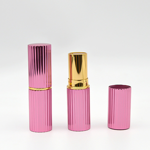 Tubo de Metal Roscado Circular Rojo de 75 mm para Bálsamo Labial, Fabricado en China, Venta al por Mayor OEM - Product Image 2