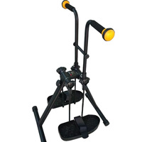 Mini stepper, vélo d'exercice à pédales pour personnes âgées, équipement d'exercice pour les bras, les jambes, les mains et les genoux, appareil d'exercice à domicile