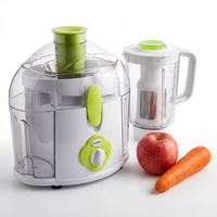Huishoudelijke sapcentrifuge met grote capaciteit, hoge vermogen, eenvoudige bediening en food grade onderdelen.