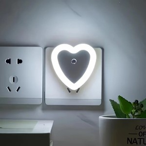 Wireless LED Night <strong>Light</strong> Mini US <strong>Plug</strong> <strong>Light</strong> Control Sensor Children's Room Children's Bedroom Decoration Midnight Tricolor <strong>Light</strong> - Product Image 3
