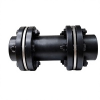 Accouplement à double diaphragme JMJ, accouplement d'arbre flexible, disque en acier inoxydable 304, 45 #   Bride en acier pour pompe de centrale électrique