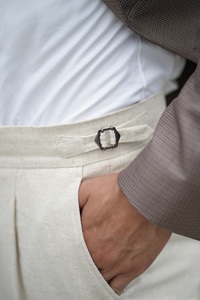 <span class=keywords><strong>Pantaloni</strong></span> da uomo con Logo personalizzato <span class=keywords><strong>pantaloni</strong></span> <span class=keywords><strong>lunghi</strong></span> da lavoro <span class=keywords><strong>pantaloni</strong></span> <span class=keywords><strong>pantaloni</strong></span> <span class=keywords><strong>beige</strong></span> a gamba dritta in cotone elasticizzato - Product Image 3