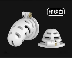 กรงผู้ชายพรหมจรรย์กรงเพศชายกรงพรหมจรรย์ล็อคอวัยวะเพศชายล็อคอวัยวะเพศชายควบคุมระยะไกลของเล่นทางเพศ BDSM สำหรับอวัยวะเพศชาย - Product Image 4