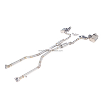 Système d'échappement haute performance en alliage de titane avec silencieux pour GSF/RCF/IS500 5.0L (2014-2024)