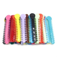 Anneaux de ligature multicolores transparents pour appareils dentaires, pour la correction dentaire