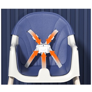 Autres articles pour bébés <span class=keywords><strong>3</strong></span> <span class=keywords><strong>chaises</strong></span> Siège enfant Acrylique Pivotant Mangeable Réglable Multifonctionnel Moderne <span class=keywords><strong>2</strong></span> en <span class=keywords><strong>1</strong></span> Chaise d'alimentation en caoutchouc pour bébé - Product Image 3